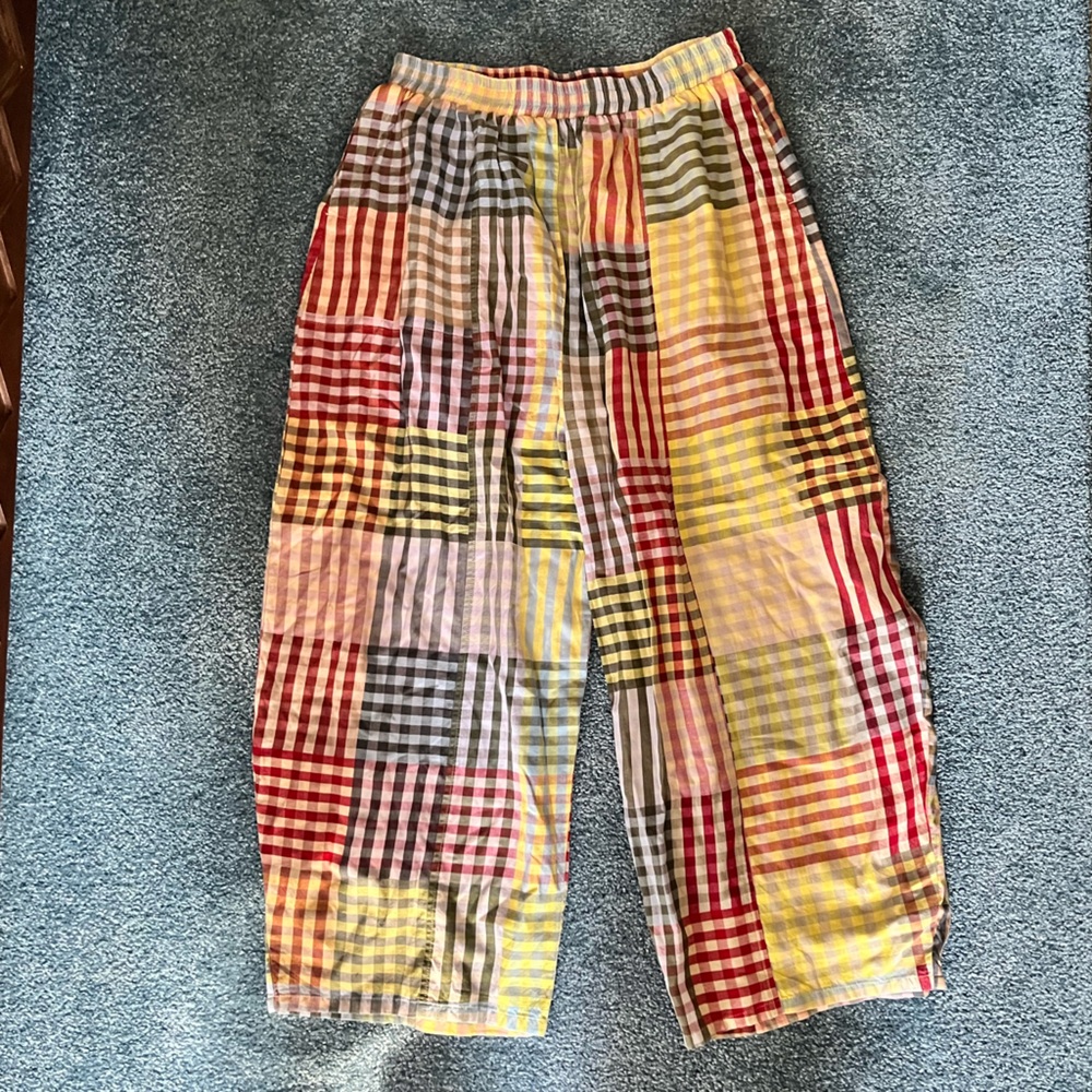Ilana Kohn Multicolor Gingham Abe Pants